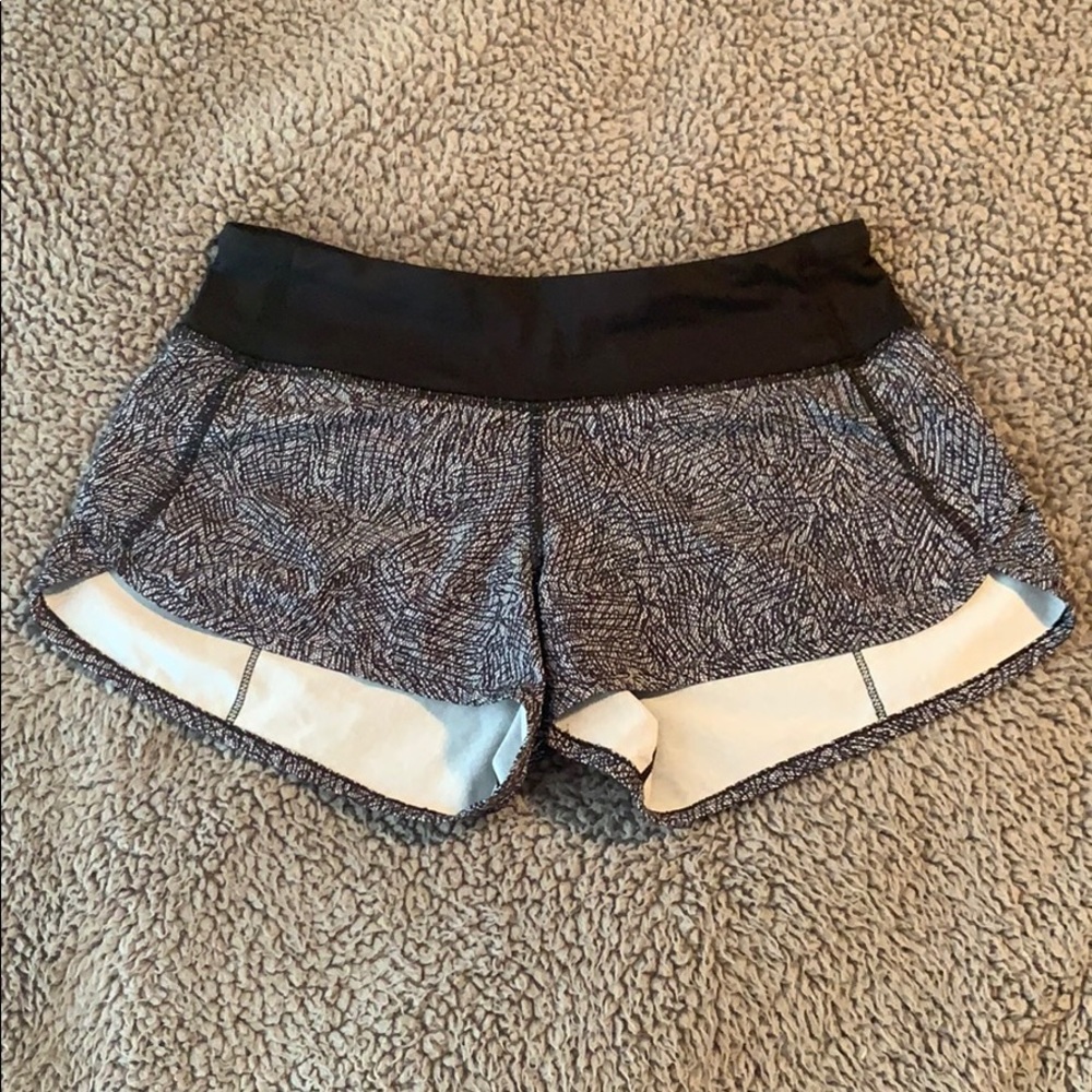 Lululemon speed shorts